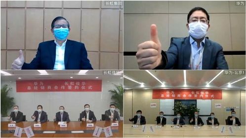 云簽約 長虹佳華與華為企業業務達成中國區總經銷商合作意向